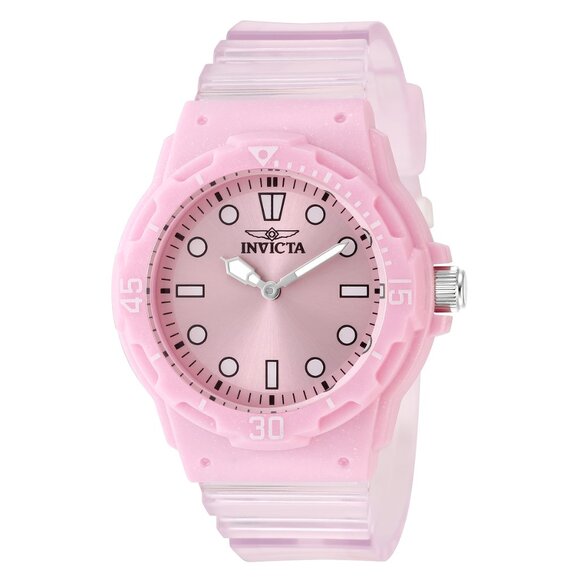 Invicta Accessories - Invicta Celestial Cloud Women's Watch - 35mm, Transparent, Pink (49205)